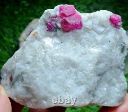 830grams10pieces lot of lovely natural ruby specimens on matrixfrom Afghanistan