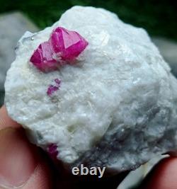 830grams10pieces lot of lovely natural ruby specimens on matrixfrom Afghanistan