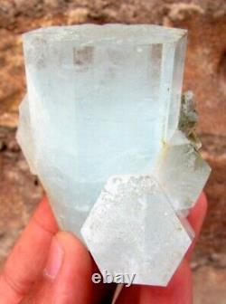 850 CT Beautiful Aquamarine Crystals bunch Amazing Piece From Nagar Pakistan