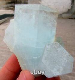 850 CT Beautiful Aquamarine Crystals bunch Amazing Piece From Nagar Pakistan