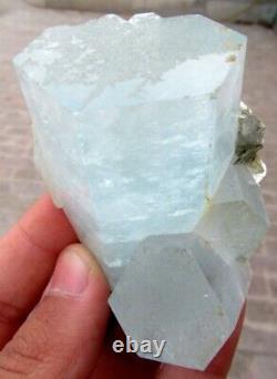 850 CT Beautiful Aquamarine Crystals bunch Amazing Piece From Nagar Pakistan