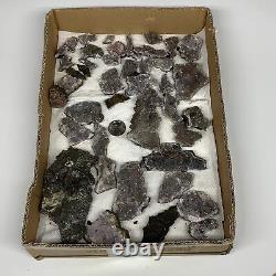 870g, 1-5.3, Small Pieces Rough Manganese Cluster Mineral Specimen, B10951
