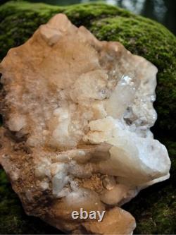 8.4lb Gorgeous! Ouachita Mountain Quartz Rainbow Inclusion, Statement Piece