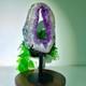 8.88lb High Quality Amethyst Cave Pieces Hand Cut And Repaired