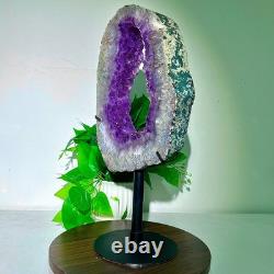 8.88LB High quality amethyst cave pieces hand cut and repaired