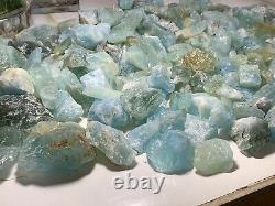 8 Kgs Jumbo Huge Pieces Aquamarine Chunks From @afg