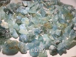 8 Kgs Jumbo Huge Pieces Aquamarine Chunks From @afg