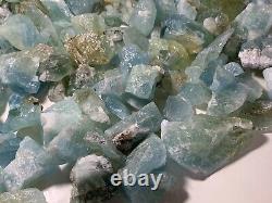 8 Kgs Jumbo Huge Pieces Aquamarine Chunks From @afg