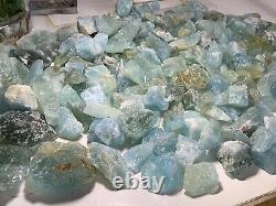 8 Kgs Jumbo Huge Pieces Aquamarine Chunks From @afg