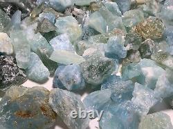 8 Kgs Jumbo Huge Pieces Aquamarine Chunks From @afg