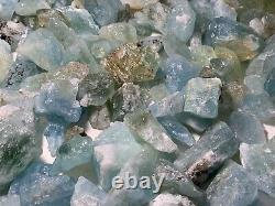 8 Kgs Jumbo Huge Pieces Aquamarine Chunks From @afg