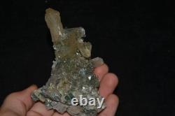 8-Piece Wholesale Mineral Lot Stilbite on green Heulandite (India)