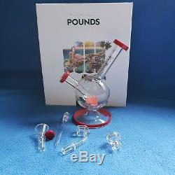 8 Snoop Dogg Dogg Pounds Mia 5 Piece Hooka Bong Set With Quartz Banger