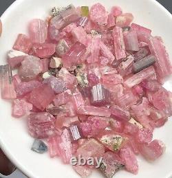 90 grams beautiful pink colour tourmaline Crystal pieces from Afghanistan