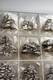 9-piece Selenite Christmas Tree Specimens