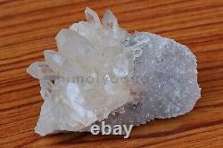 AAA+ Himalayan Samadhi White Quartz Natural Minerals 1.07 Kgs Quartz Specimen