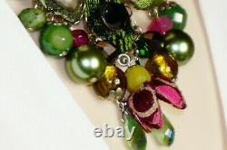 AYALA BAR NECKLACE # 9454 Hip Collection Swarovski Crystal Statement BOOK PIECE