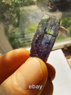 A+ Natural Tanzanite Crystal LARGE PIECE Merelani Hills, Tanzania