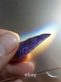 A+ Natural Tanzanite Crystal LARGE PIECE Merelani Hills, Tanzania