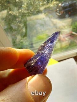 A+ Natural Tanzanite Crystal LARGE PIECE Merelani Hills, Tanzania