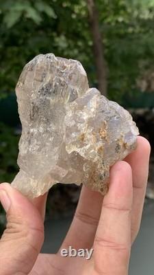 A Stunning Piece Of Smoke Quartz Crystal With Etched Termination From Pakistan