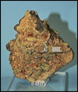 Ajoite, Kaolinite, Hematite, Epidote Old Piece, #5 Shaft Musina, S. Africa