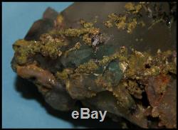 Ajoite, Kaolinite, Hematite, Epidote Old Piece, #5 Shaft Musina, S. Africa