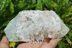Amazing Piece Green Chlorite Point Quartz Natural Green Chlorite Raw Stone 490Gm