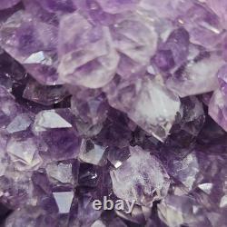 Amethyst Crystal Cluster Mineral Specimen Display Piece Natural Mineral Decor