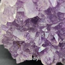 Amethyst Crystal Cluster Mineral Specimen Display Piece Natural Mineral Decor