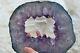 Amethyst Crystal Slice Transverse Semi Polished Statement Piece Cheap Purple