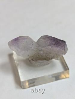 Amethyst Japan Law Twin Terminated Crystals Andilamena, Madagascar Rare