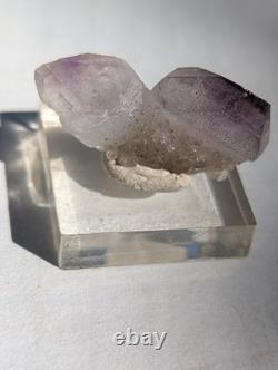 Amethyst Japan Law Twin Terminated Crystals Andilamena, Madagascar Rare