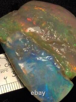 Andamooka Large Rough Jelly Opal Pieces With Crystal Colour Bars