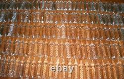 Antique French long cut luster spear crystal glass 100 pieces huge lot 3