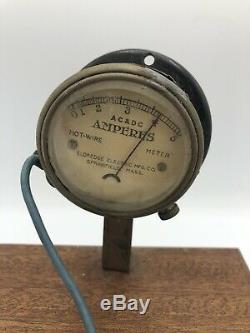 Antique Spark Gap Transmitter Vintage Crystal Radio 2 Pieces Untested