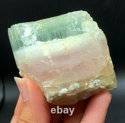 Aqua Morganite Rough Crystal 1 Piece 118 Grams For Sale