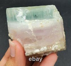 Aqua Morganite Rough Crystal 1 Piece 118 Grams For Sale