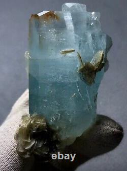 Aquamarine specimen 75 gram cabinet piece