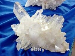 Arkansas Quartz Crystal Cluster -Collier Creek Piece, Collector Piece Super Nice