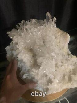 Arkansas Quartz Crystal Cluster, HUGE 40+lbs Natural Display piece