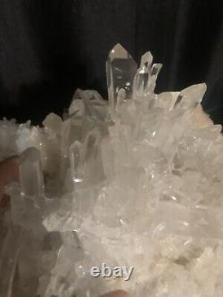 Arkansas Quartz Crystal Cluster, HUGE 40+lbs Natural Display piece