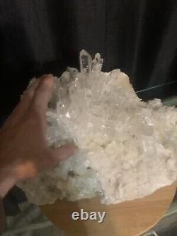 Arkansas Quartz Crystal Cluster, HUGE 40+lbs Natural Display piece