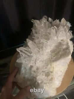 Arkansas Quartz Crystal Cluster, HUGE 40+lbs Natural Display piece