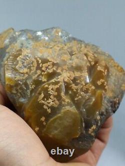 Astrophyllite included Golden Quartz crystal Aesthetic collectable piece- Pak