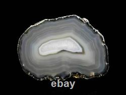 BANDED AGATE Blue, Display Piece, Large Crystal, Unique Gift, Home Decor, 28791