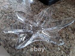 Baccarat Crystal Clear Center Piece Bowl 12 3/4 Long