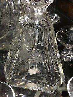 Baccarat Crystal drinking Set 7 Pieces