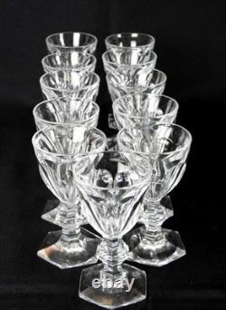Baccarat Harcourt Crystal Glassware Set 64-Piece Collection