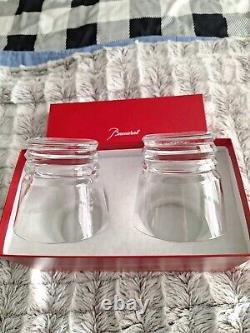 Baccarat The Trifecta Whiskey Glasses Excellent Condition